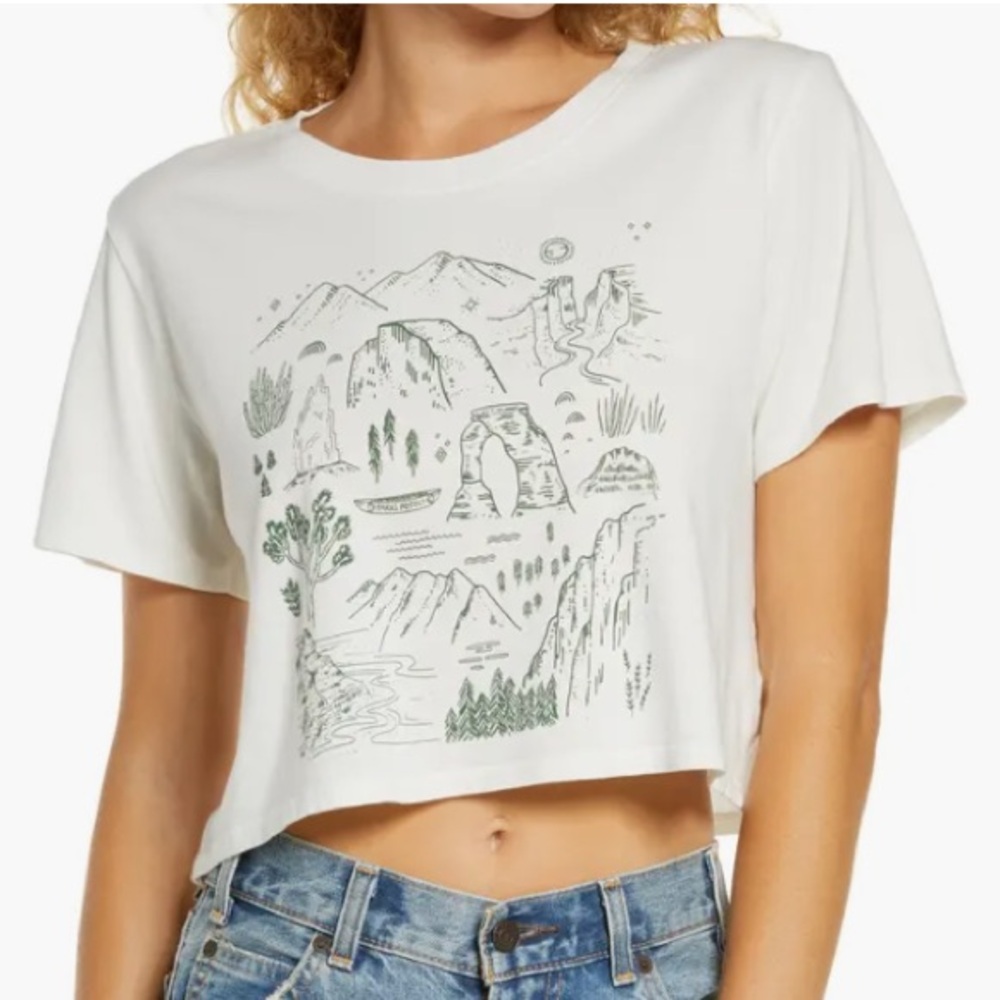 Parks Project Iconic National Parks Crop Graphic Tee